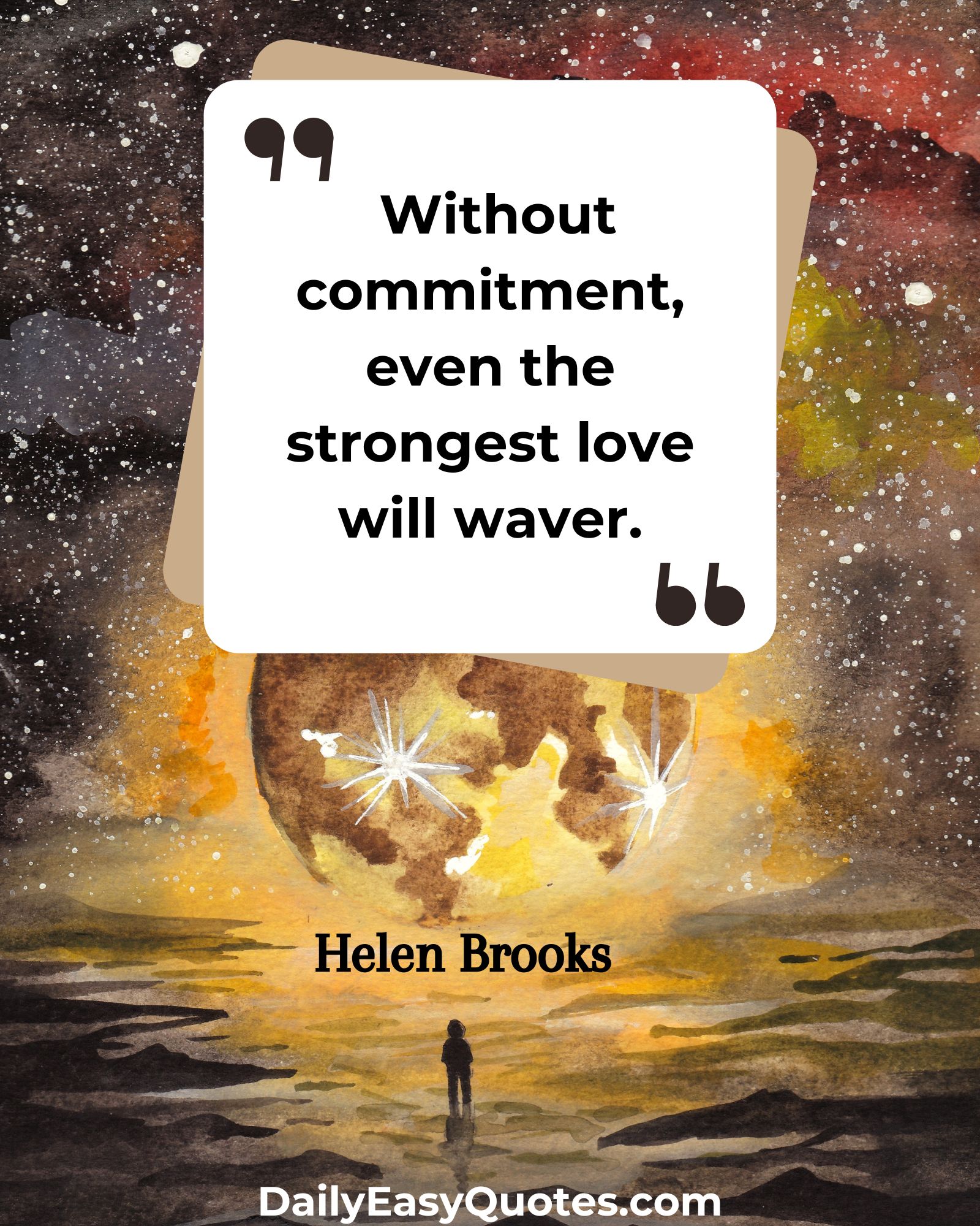 Commitment Quotes about love and dedication