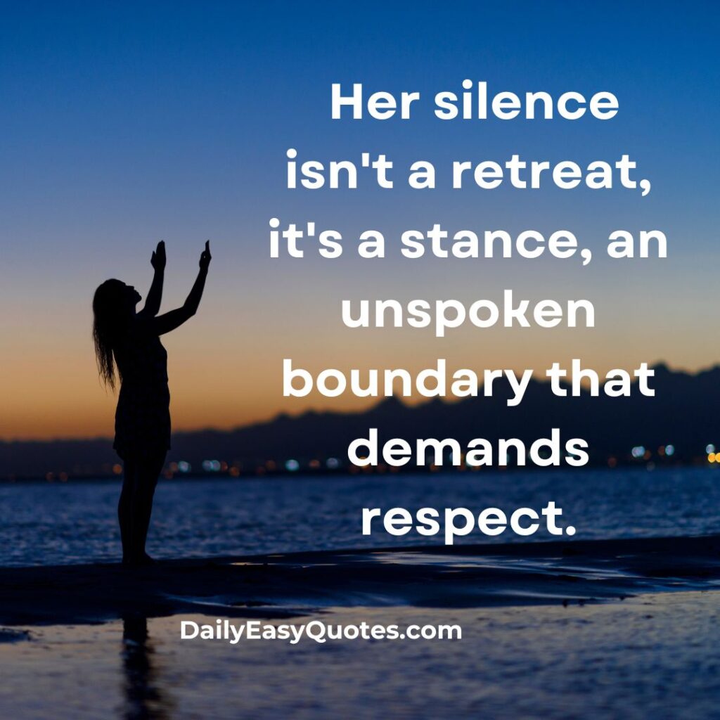 Silent strength: a stance demanding respect.

