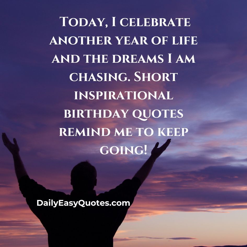 Celebrating life and pursuing my dreams with hope and inspiration.
