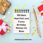 150 best heartfelt and funny birthday wishes for boss to make their day special.