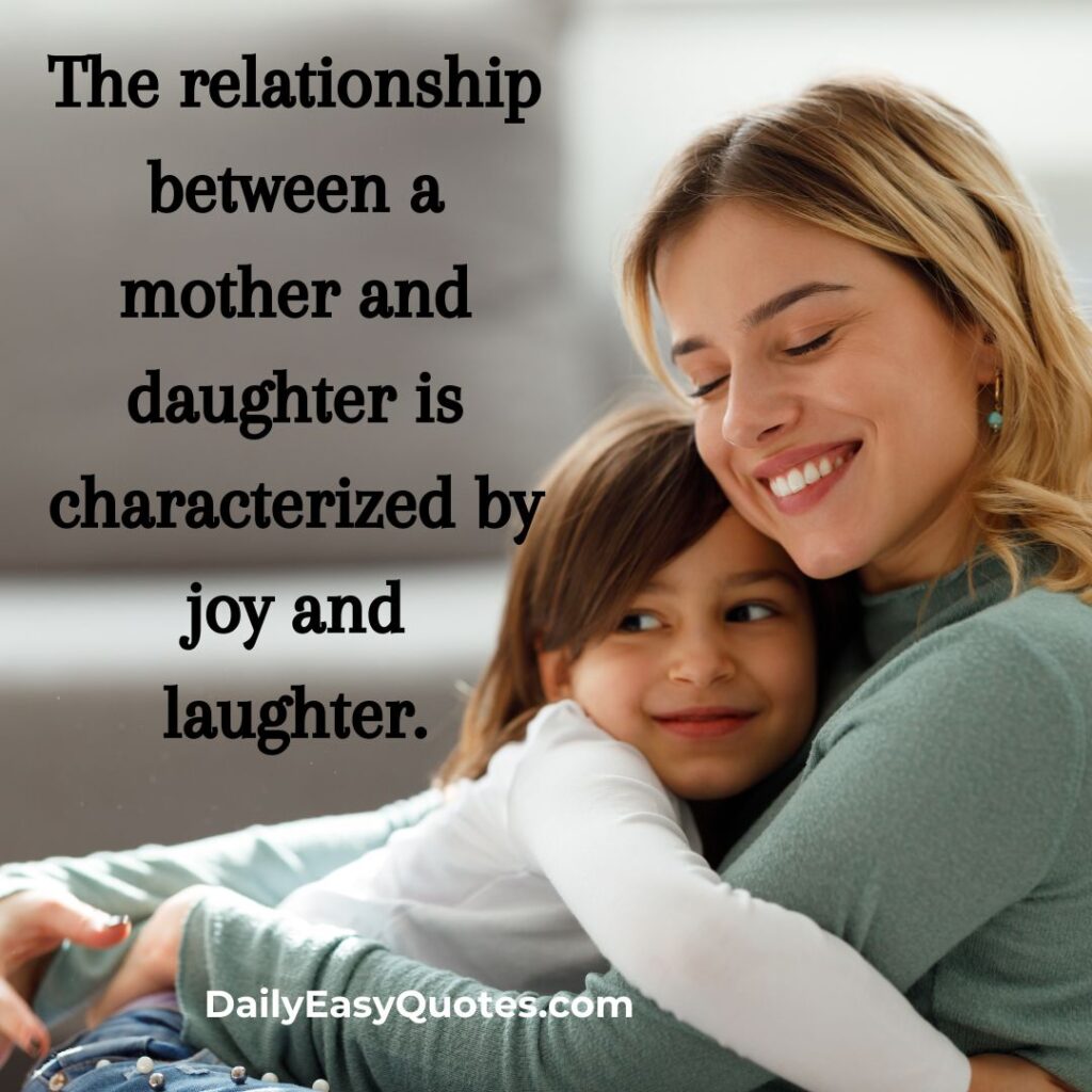  Joy and laughter in mother-daughter relationship
