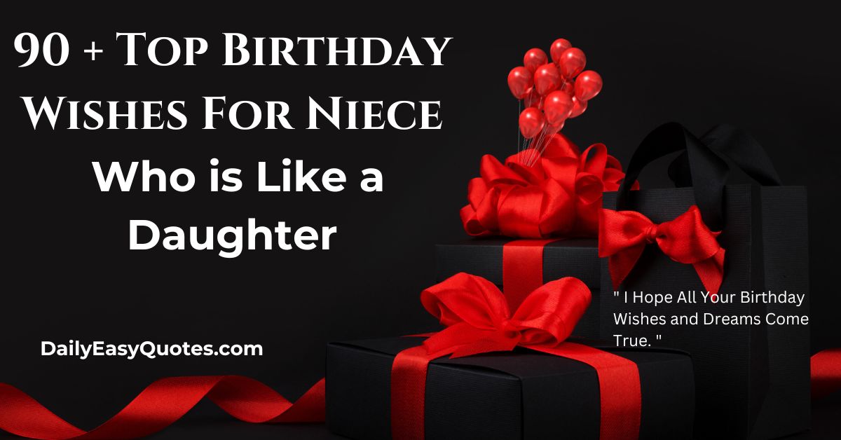 Heartfelt Birthday Wishes For Niece who is like a daughter, celebrating love and joy.